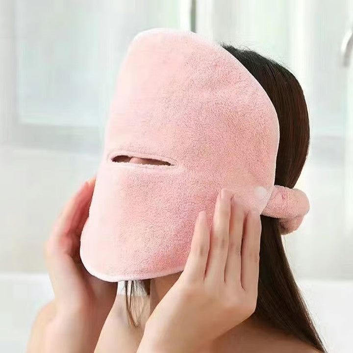 Moisturizing facial cloth made of coral velor | Stornfield