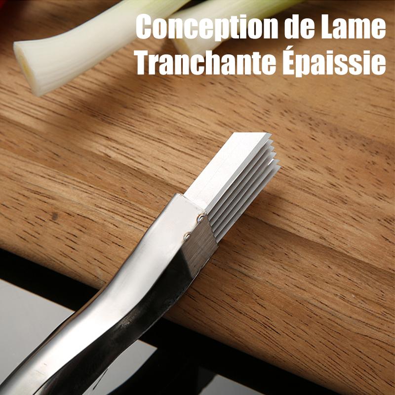 Green Onion Chopper Knife Stainless Steel | Stornfield