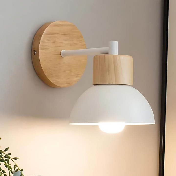 Stornfield | Applique murale élégante en bois pour un intérieur harmonieux