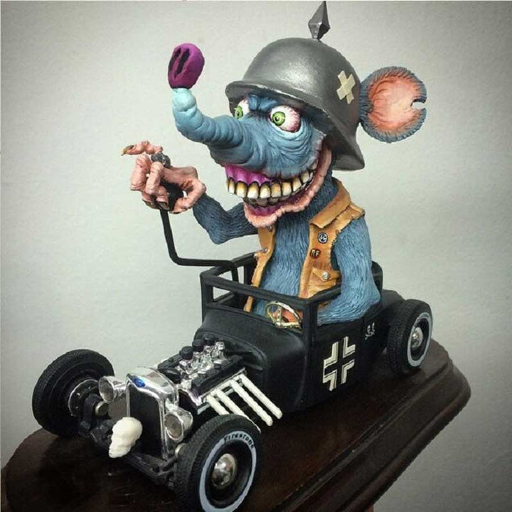 Angry Big Mouth Monster Statues | Stornfield