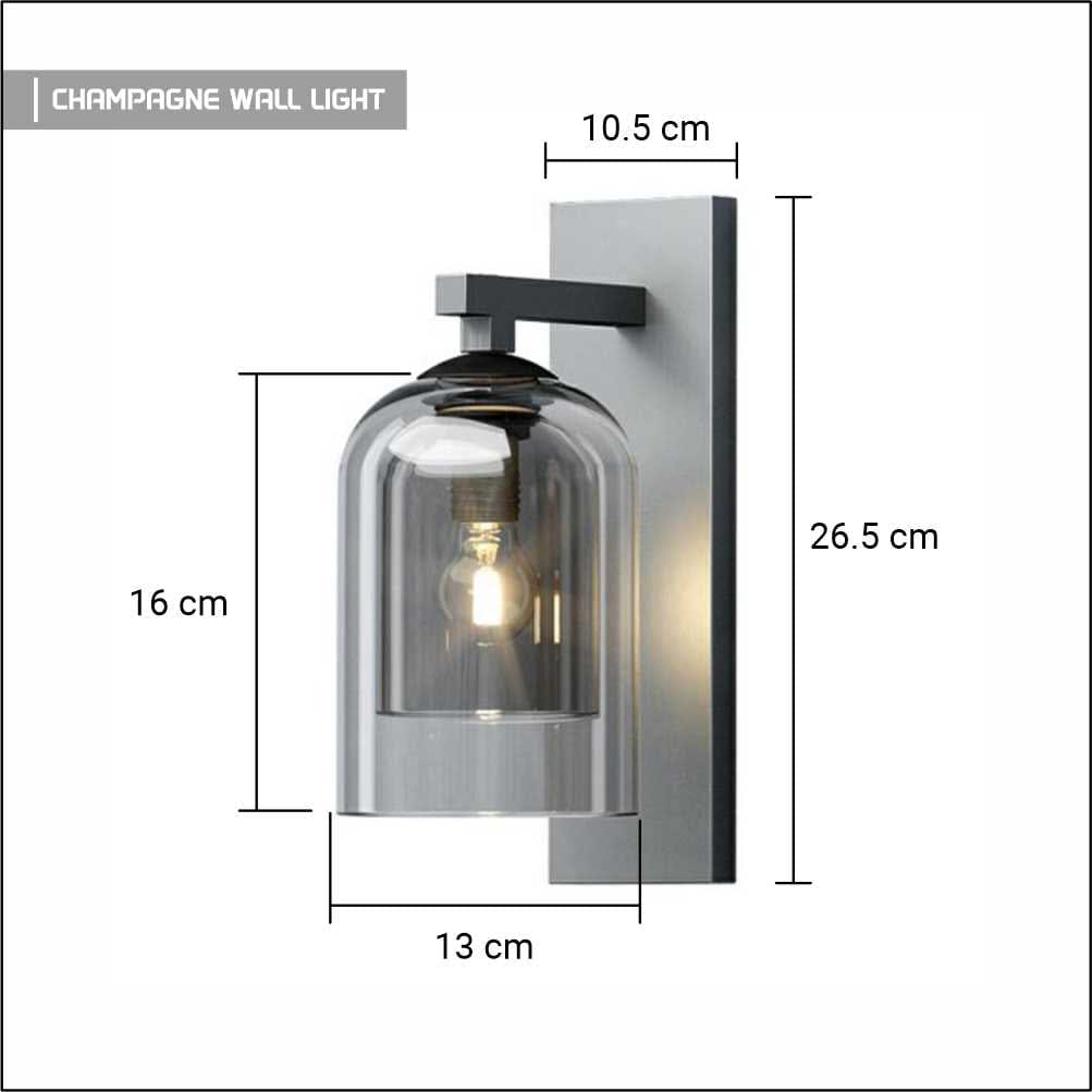 Stornfield | Champagne Wall Light