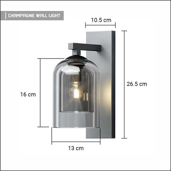 Stornfield | Champagne Wall Light