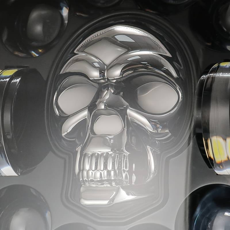 Stornfield | 7 Inch Skull LED Headlight