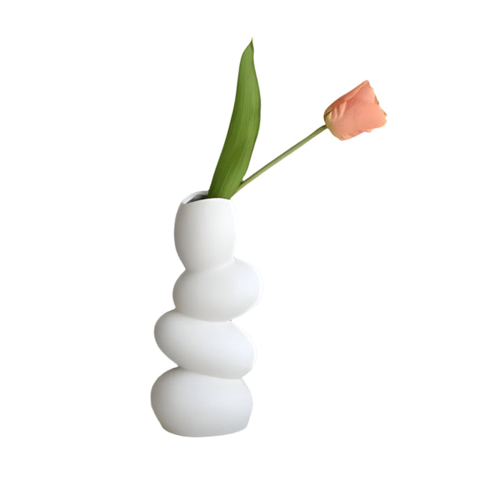 Large modern decorative egg-shaped bowl