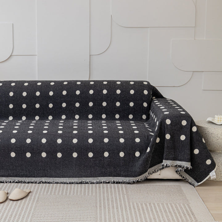 Black Boba Reversible Comfort Sofa  Cover - Modern, Stylish & Durable Sofa Protection | Stornfield