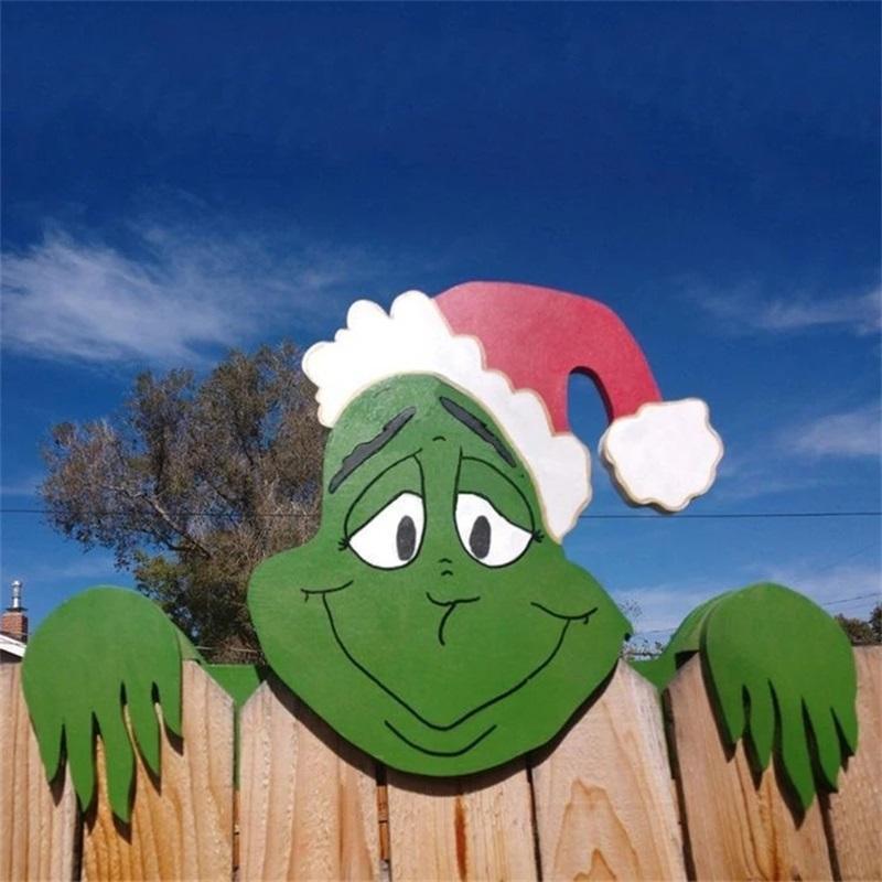 Christmas Themed Fence Decoration | Stornfield