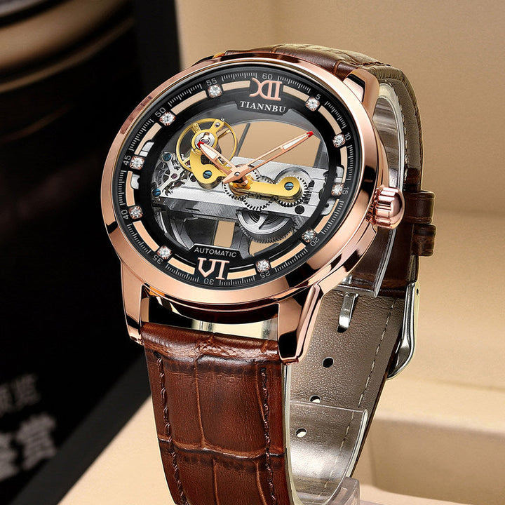 Stornfield | Skeleton Tourbillon Ultra Thin Automatic Mechanical Watch