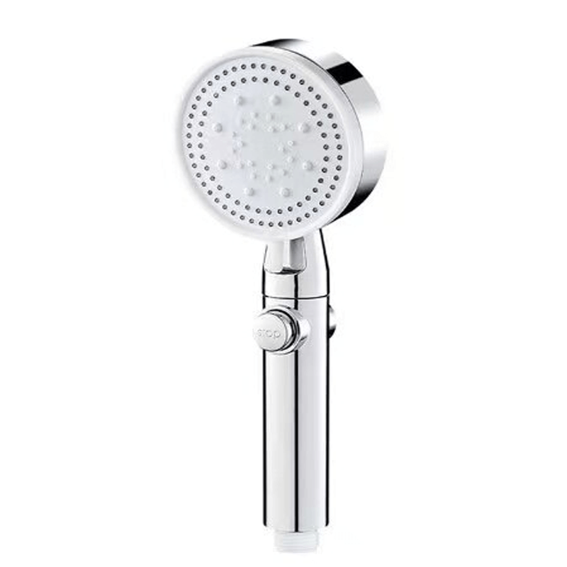 FlowControl Showerhead with 5 settings and push button | Stornfield