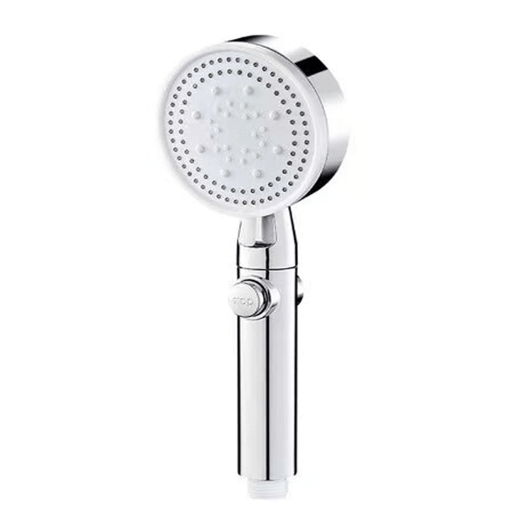 FlowControl Showerhead with 5 settings and push button | Stornfield