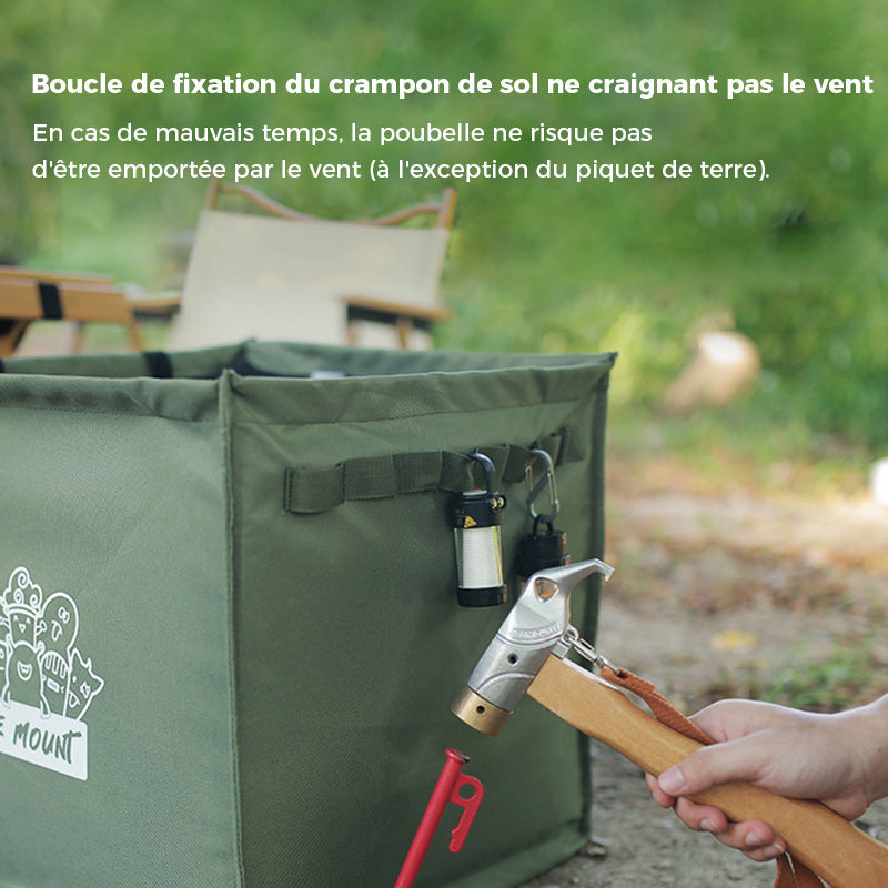 Foldable Multi-Purpose Waste Bin for Outdoor Use | Stornfield