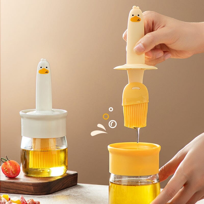 Oil Dispenser with Brush for BBQ | Stornfield