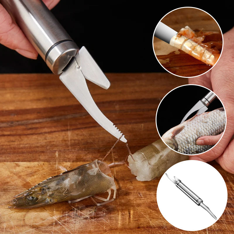 5 in 1 Multifunctional Shrimp Line Fish Maw Knife | Stornfield
