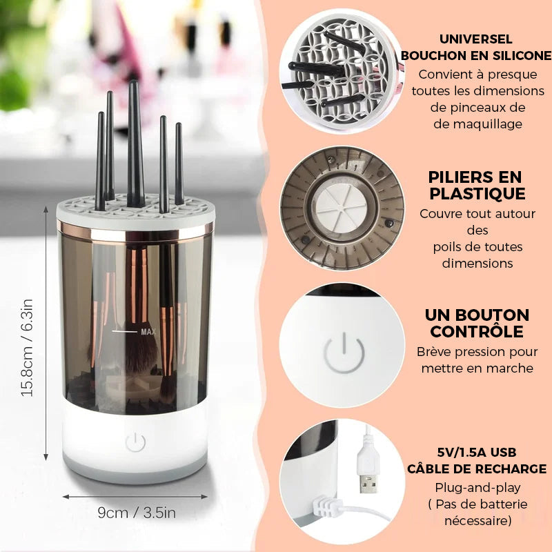 Electric Makeup Brush Cleaner | Stornfield