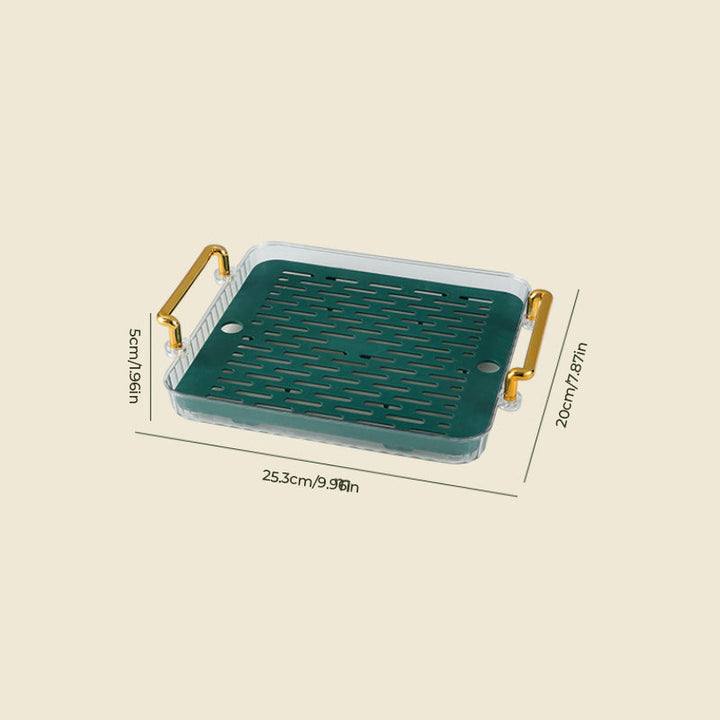 Light Luxury Draining Tea Tray | Stornfield