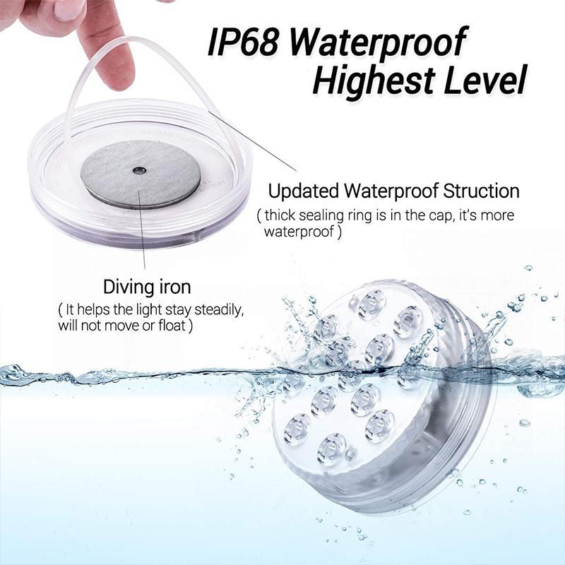 Remote Control Waterproof Magnet Suction LED Light | Stornfield
