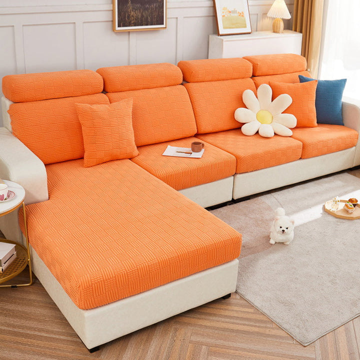 Wrap-around stretch sofa cover | Stornfield