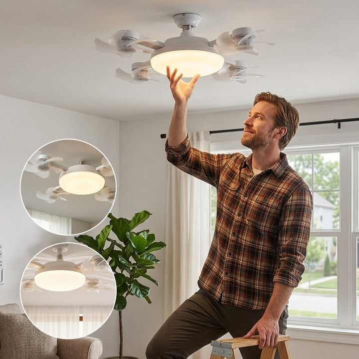 Remote Control Ceiling Fan Light Bulb | Stornfield