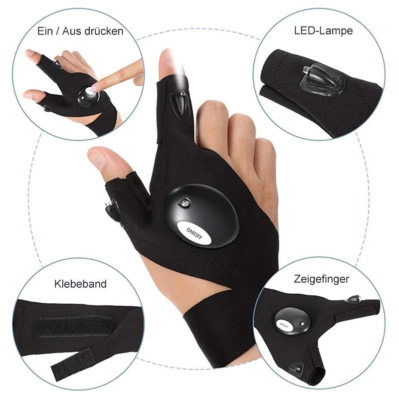 Stornfield | Waterproof LED Lighting Gloves