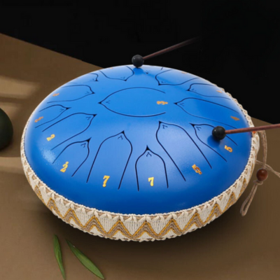 Stornfield | EchoDrum – Steel Tongue Drum for Meditation, Yoga, and Relaxation