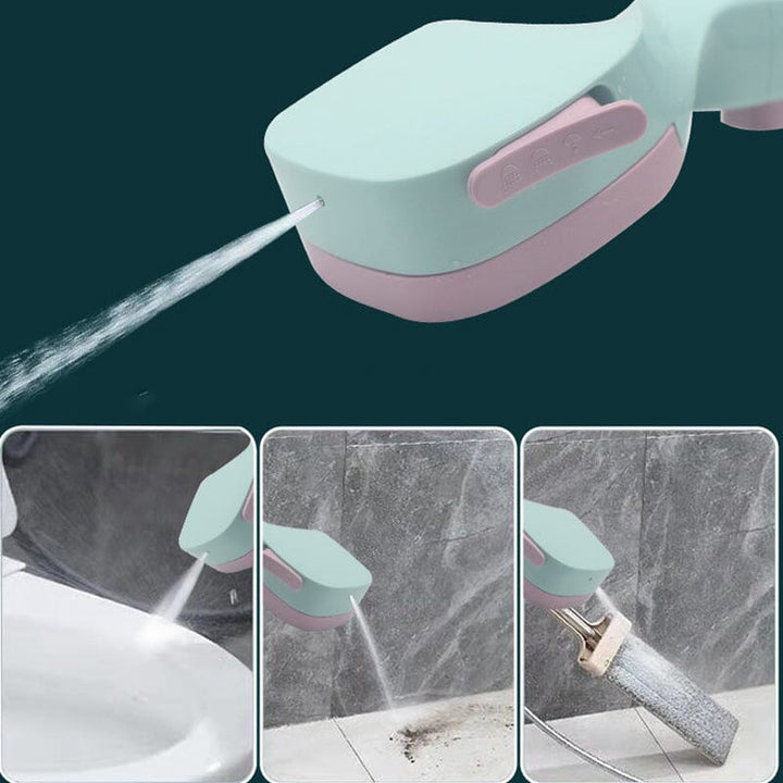4-mode Handheld Pressurized Shower Head with Pause Switch | Stornfield