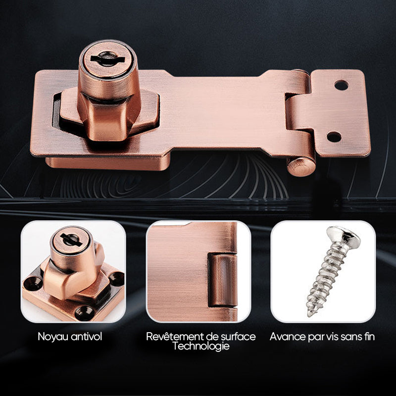 Drawer locks without punching | Stornfield