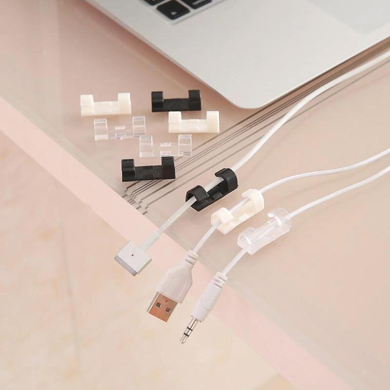 Self-adhesive Wire/Cable Clips in Plastic | Stornfield