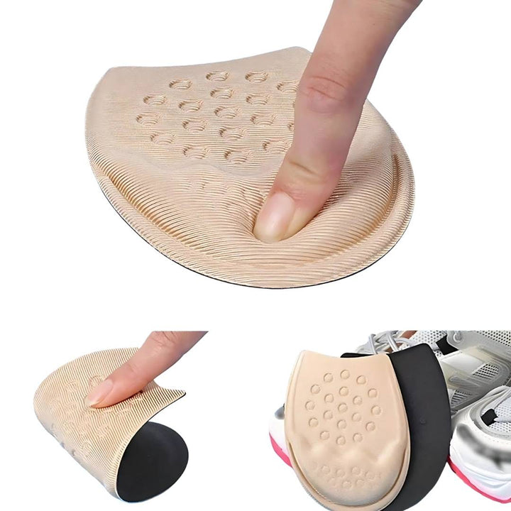 FootEase Half Insoles Forefoot Inserts | Foot Pain Relief - Shock Absorption - Custom Fit for Everyday Comfort Stornfield