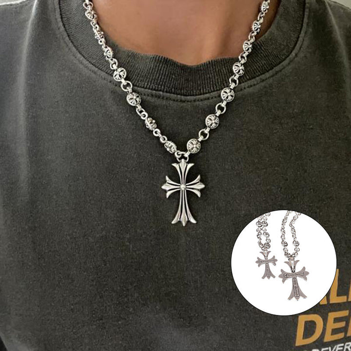 Stornfield | Gothic Cross Pendant Necklace