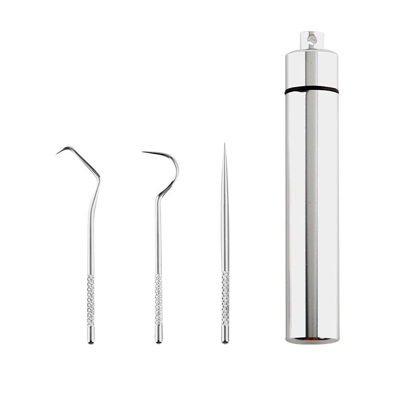 Stainless Steel Toothpick Set (7 pieces) | Stornfield