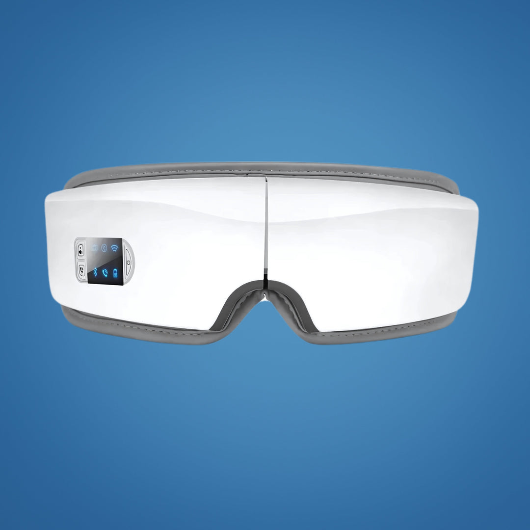 Vistella | 4D Smart Eye Massager - Air Pressure - Vibration - Heat Therapy for Eye Strain - Improved Sleep Stornfield