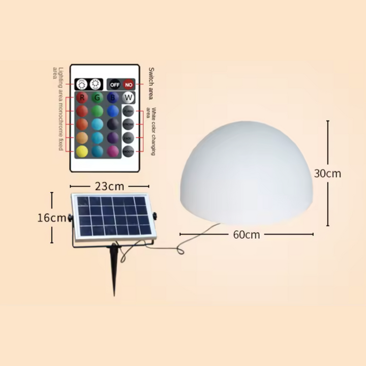 Stornfield Solar Dome Light