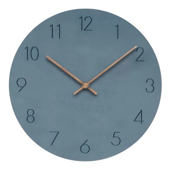 Large Wooden Wall Clock – Minimalist Design with Silent Movement | Stornfield