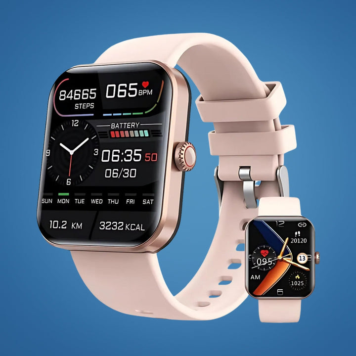 Glucowatch | Non-Invasive Blood Glucose Smartwatch – Real-Time Tracking, Trend Monitoring & Personalized Alerts Stornfield