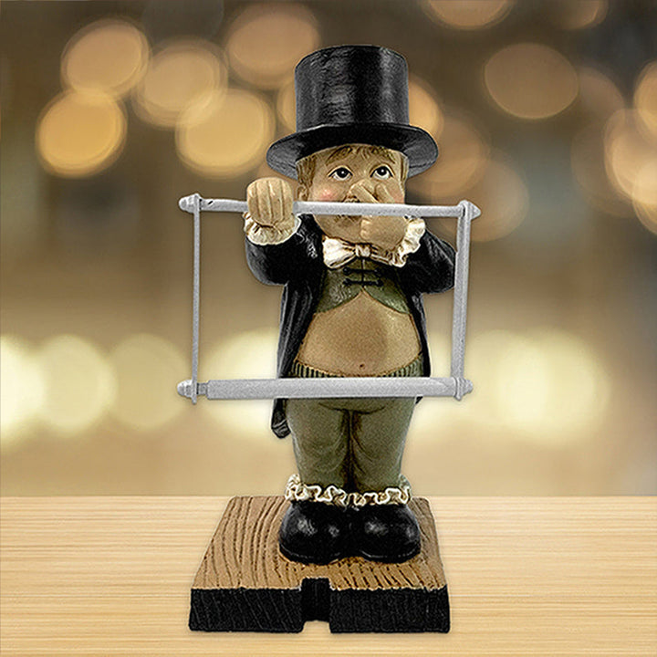 Gentleman Paper Towel Holder Decoration | Stornfield