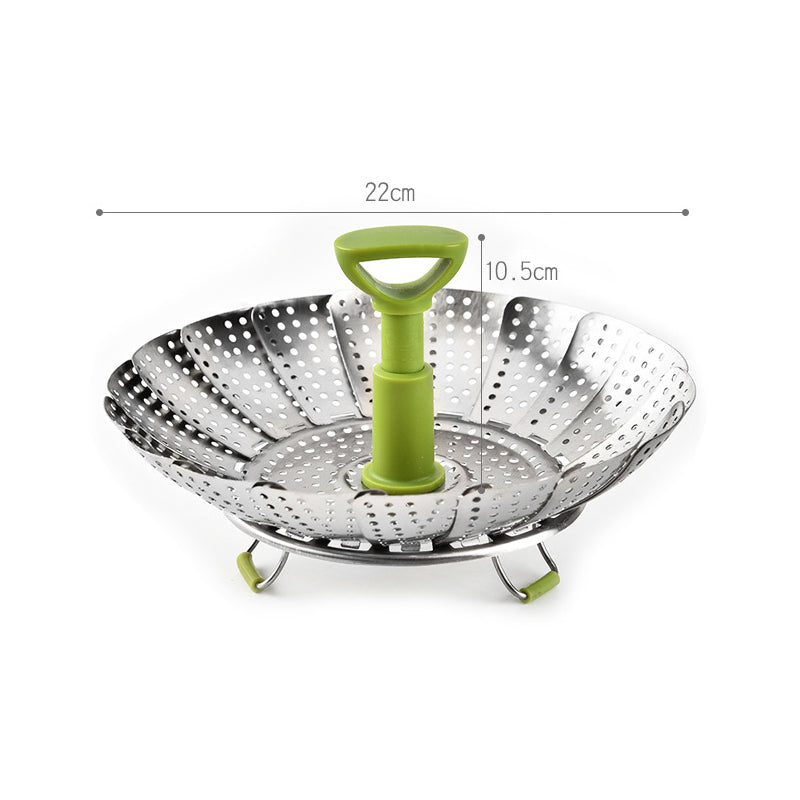 Flower-shaped Steel Folding Steamer | Stornfield