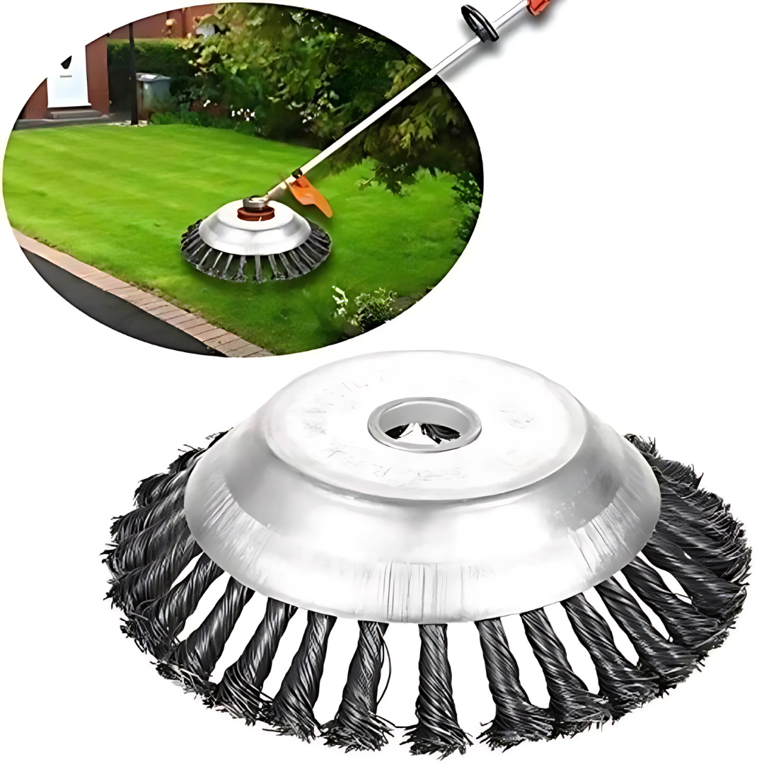Stornfield | Grass Cutting Turbo Head – Universal 6-Blade Weed Brush for Trimmers