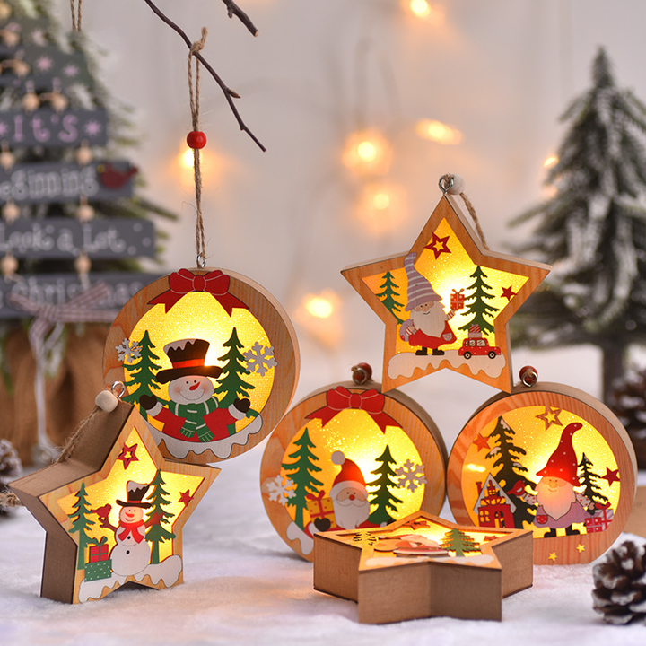 Christmas tree decoration Hanging light box | Stornfield