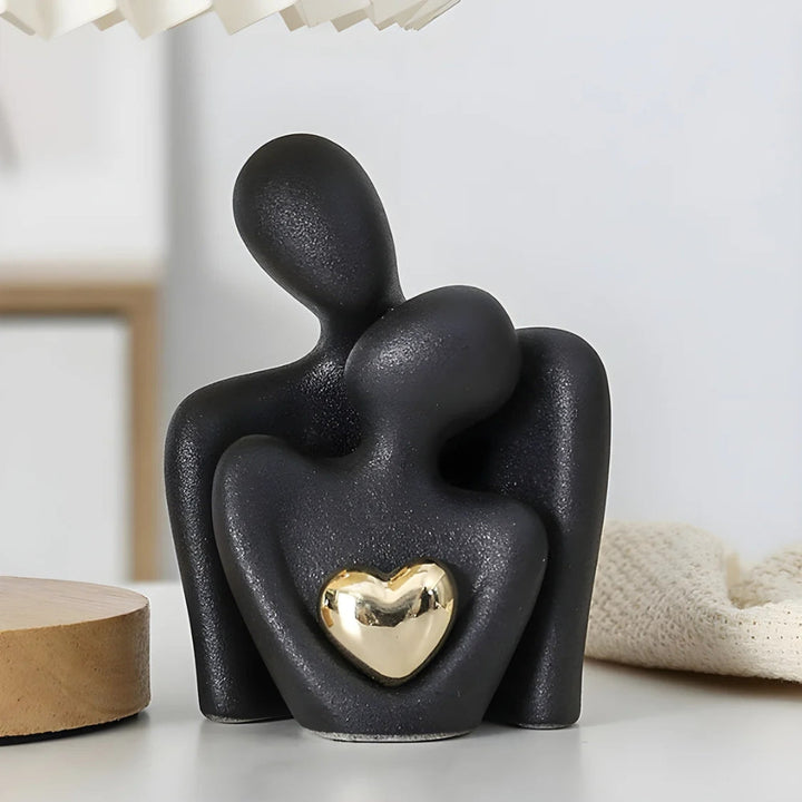 Embrace Couple Heart Sculpture | Stornfield