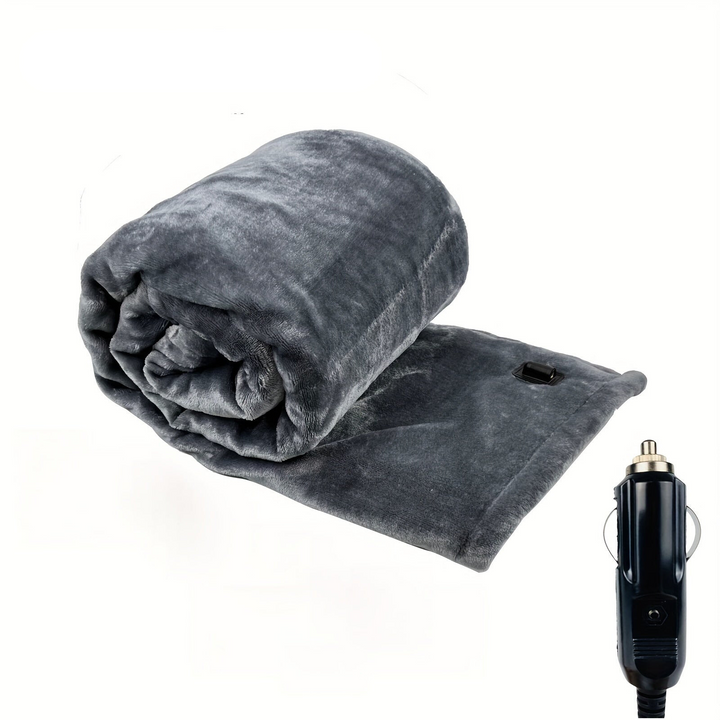 12V Heated Car Stornfieldanket - Soft Flannel Stornfieldanket with Overheat Protection for Car and Camping | Stornfield