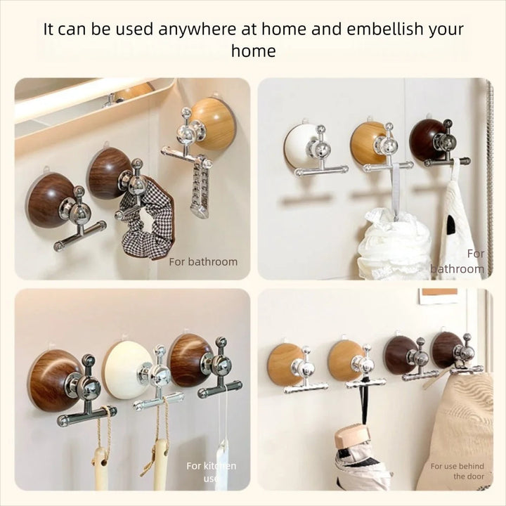 Punch-Free Quick Hang Wall Suction Cup Hook | Stornfield