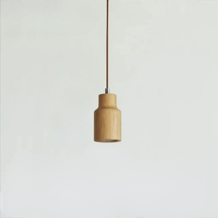 Stornfield | SkandicGlow | Scandinavian Wooden Pendant Light