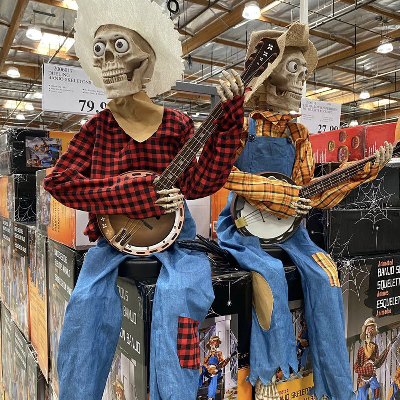Lively Banjo Skeletons S Funny Duel | Stornfield