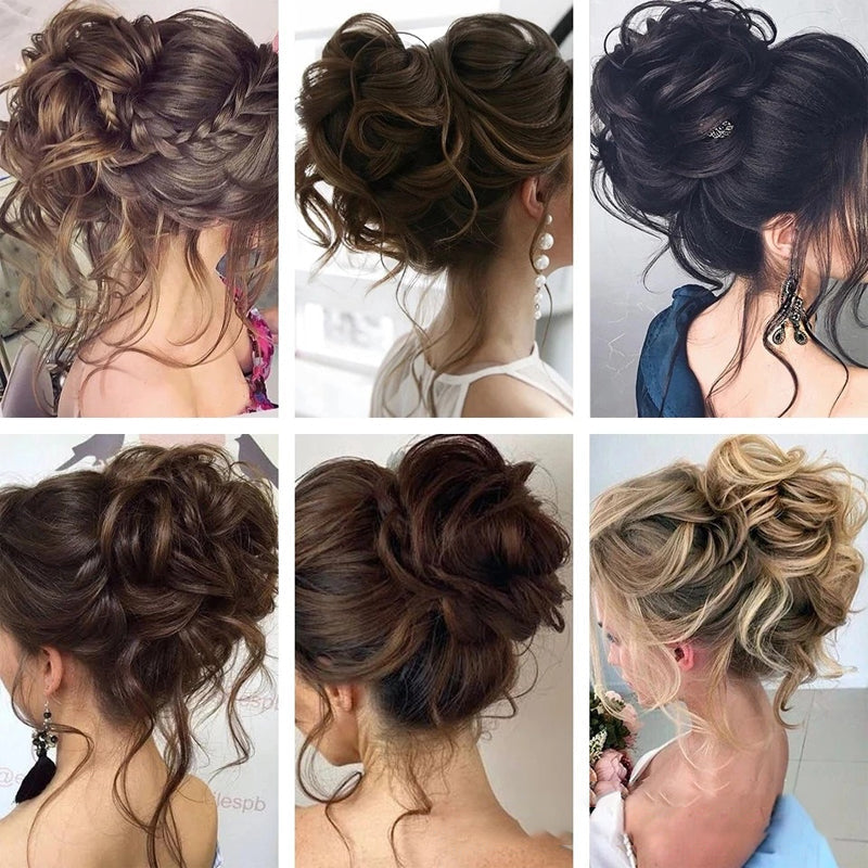 Hair bun ponytail with clip | Stornfield