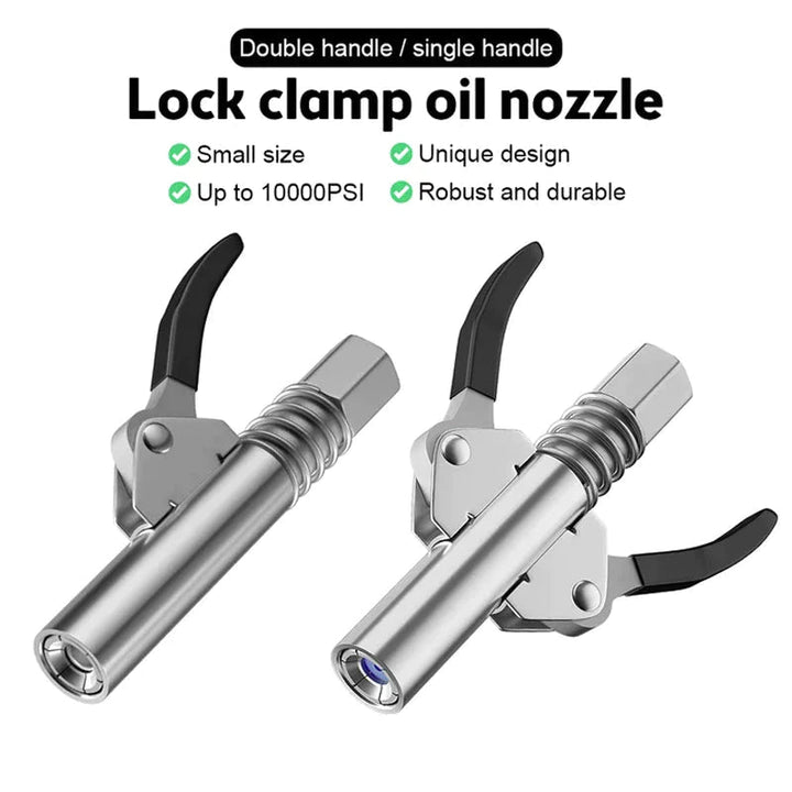 Strong lock on grease nipples | Stornfield