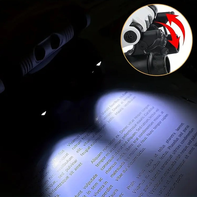 Stornfield | Magnifying glasses with LED lamps for double eyes