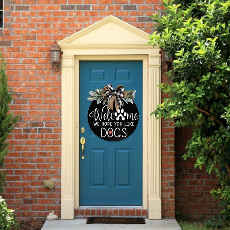 Wooden Welcome Panel on Animals | Stornfield