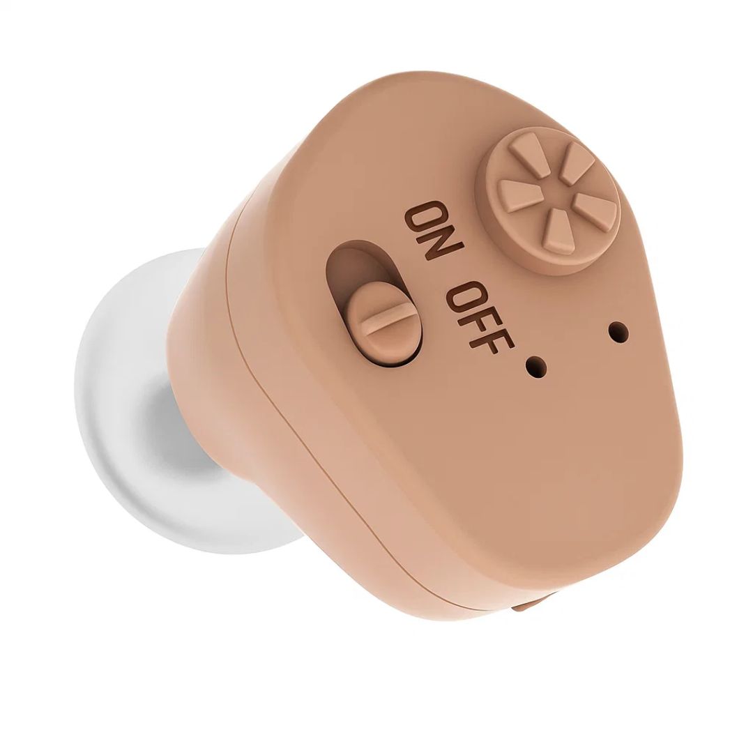 ClearHear | Rechargeable ITE Hearing Amplifier - Noise Reduction - Ergonomic In-Ear Fit - Clearer Speech for Seniors in Daily Use Stornfield
