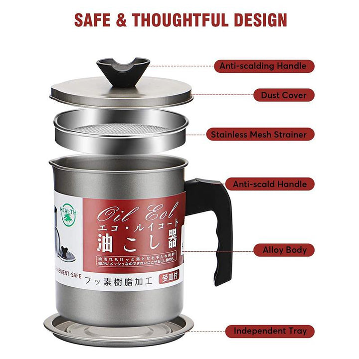 Stainless Steel Kitchen Oil Filter | Stornfield