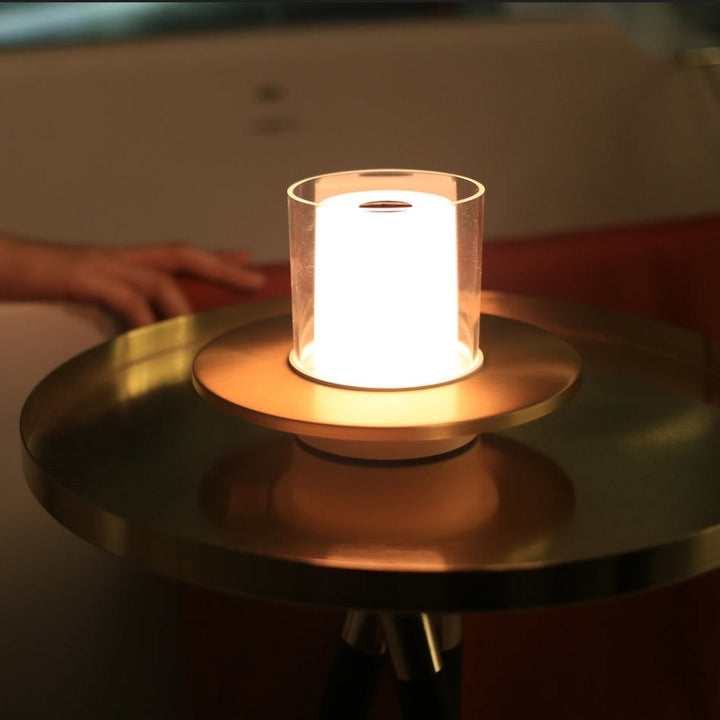 Glass Candle Table Lamp | Stornfield