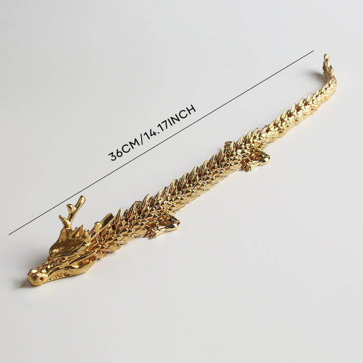 Stornfield | Golden Dragon with Movable Joints